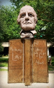 Mirabeau Lamar Statue - Lamar University